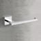 Toilet Paper Holder, Modern, Square, Chrome